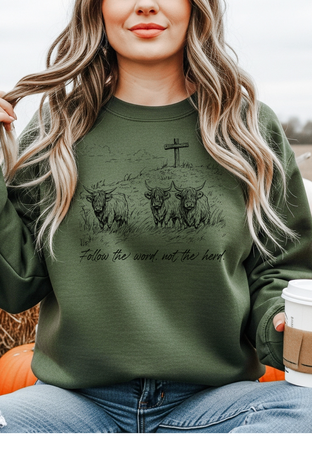 Follow the Word, Not the Herd Sweatshirt
