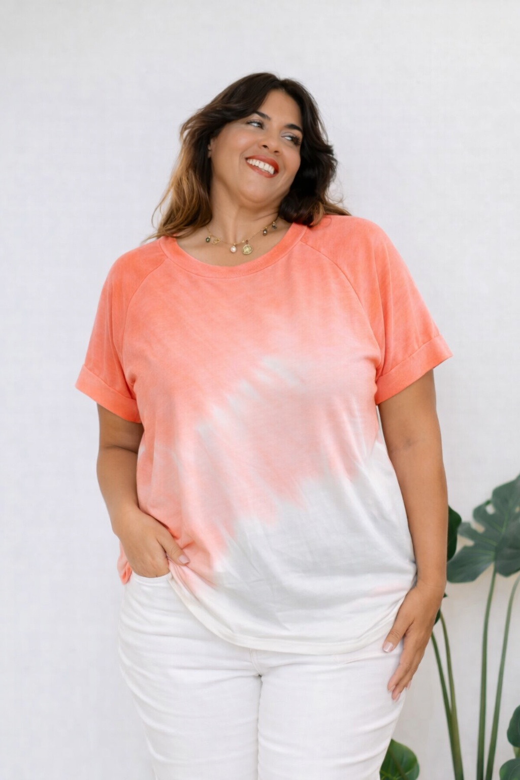 Zia Colorwash Ombre Tee