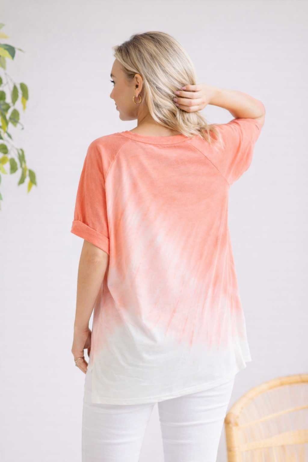 Zia Colorwash Ombre Tee