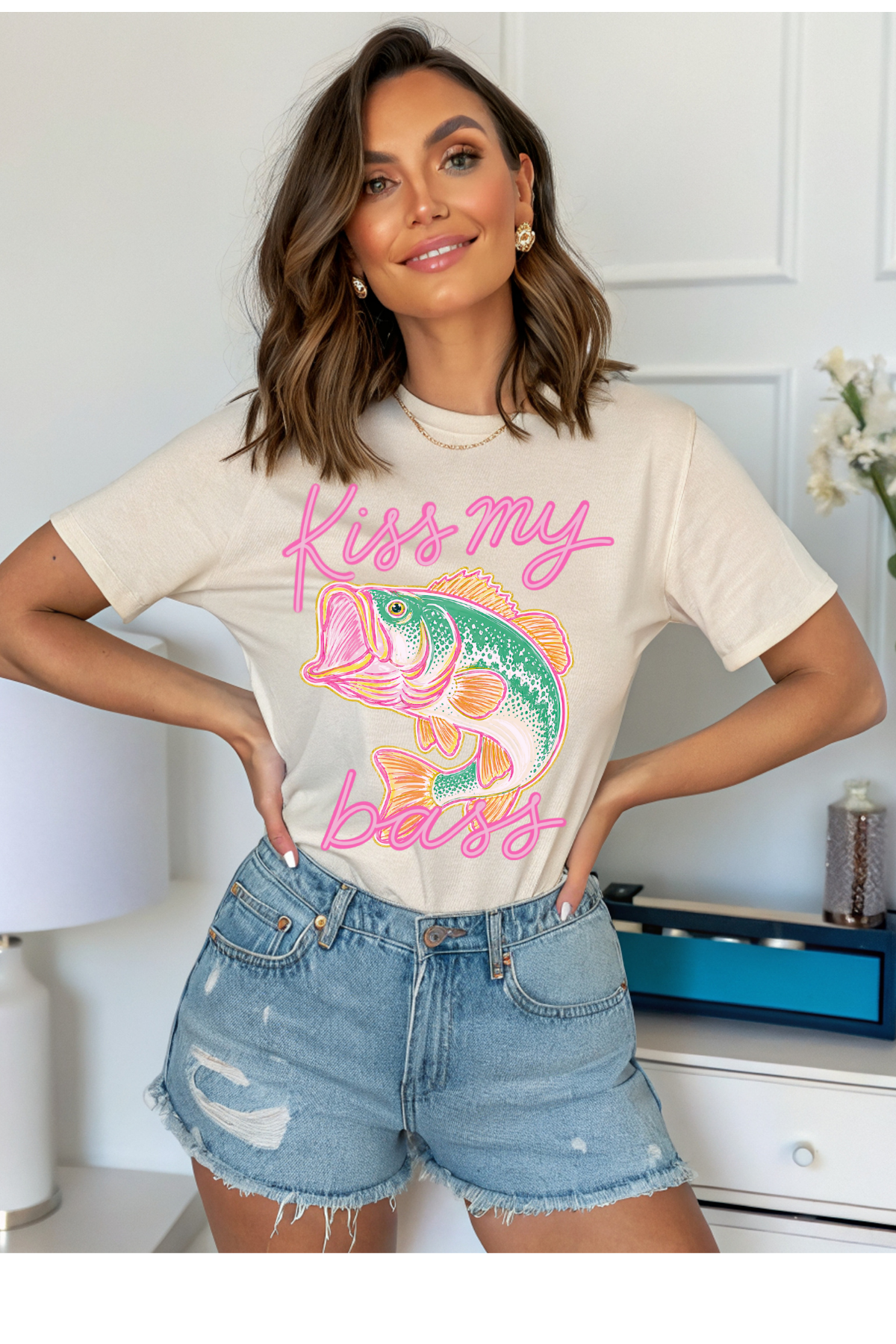 Kiss My Bass Graphic Tee