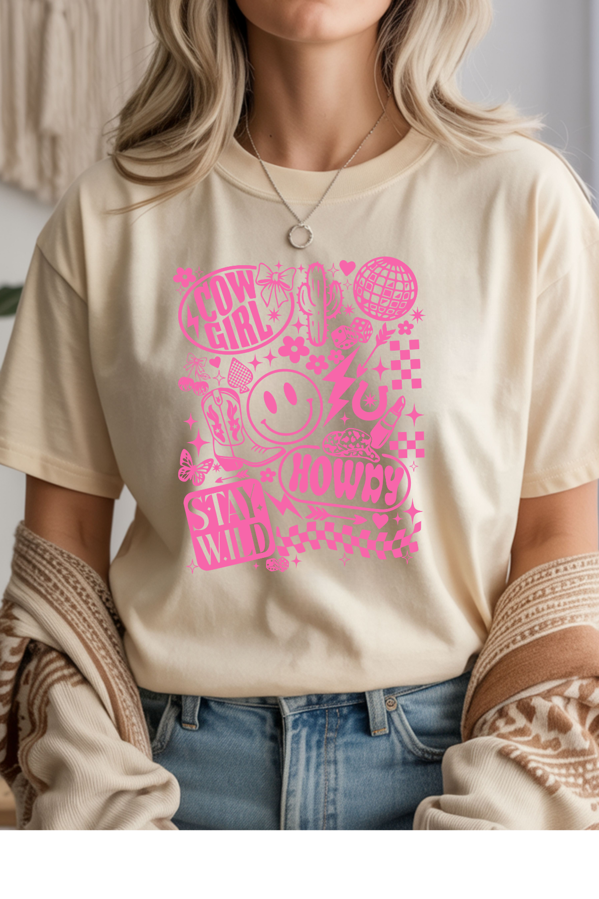 Retro Cowgirl Graphic Tee