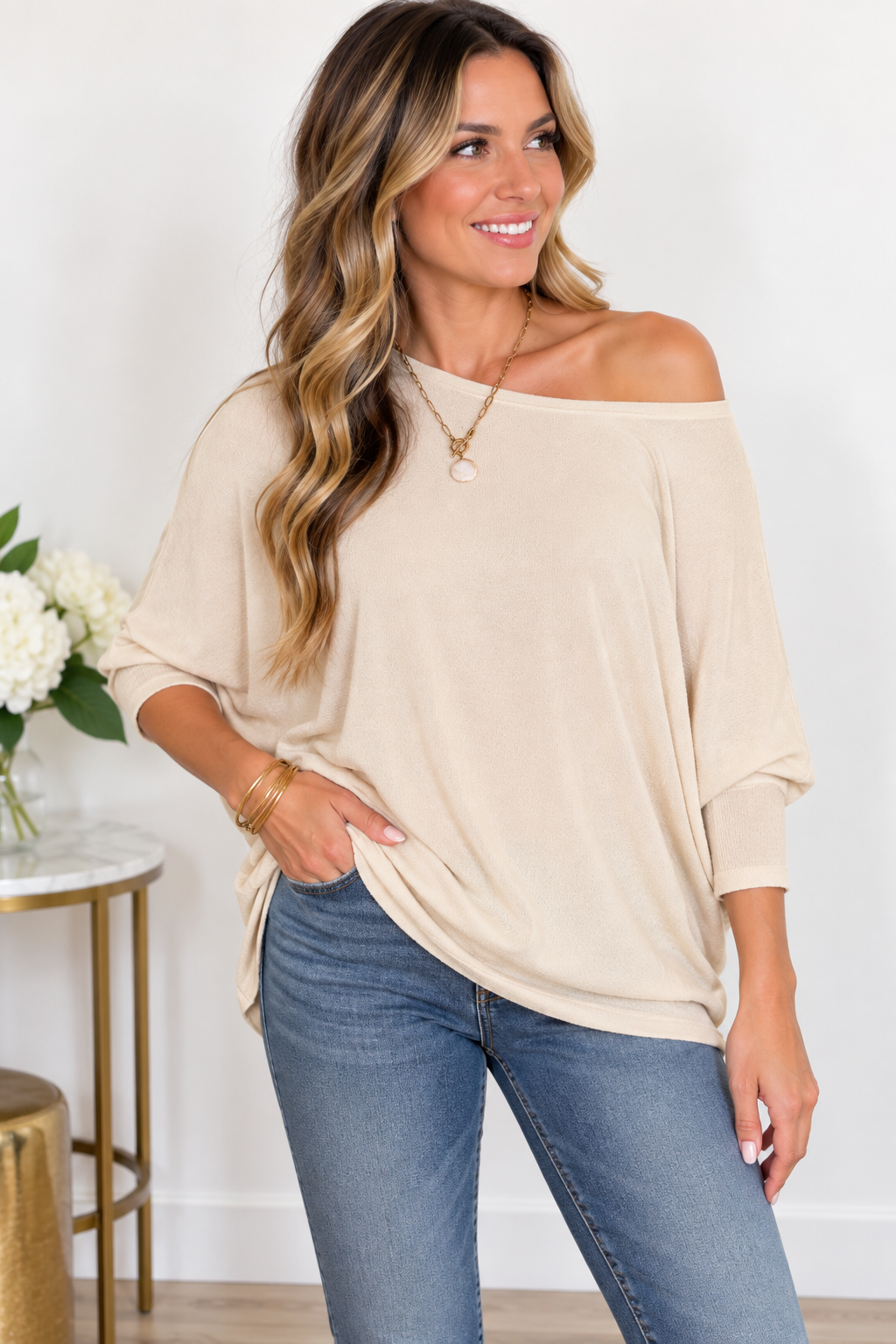 Zenana Naturally Yours Top