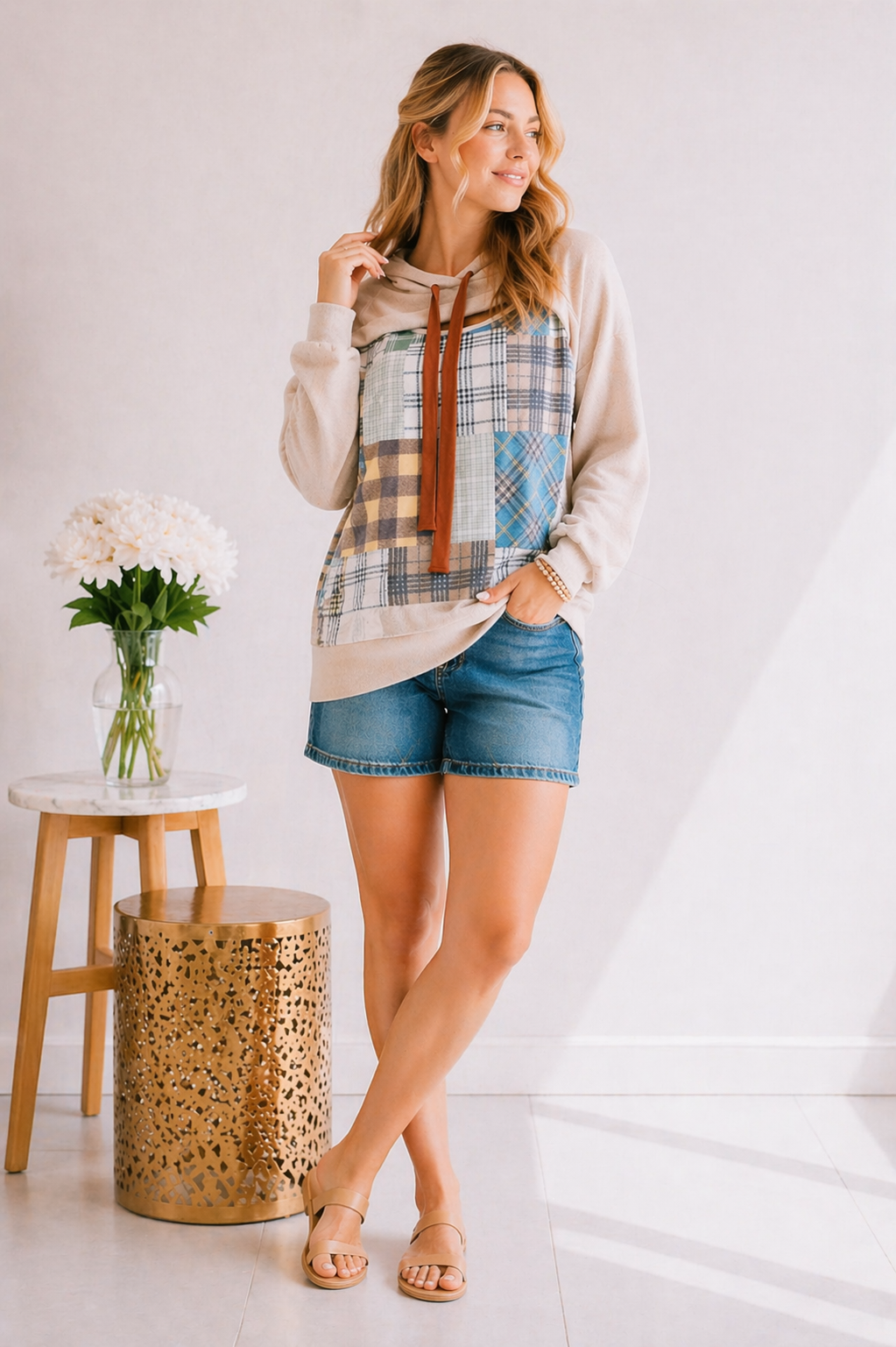 Honey Me Brick By Brick Boho Babydoll