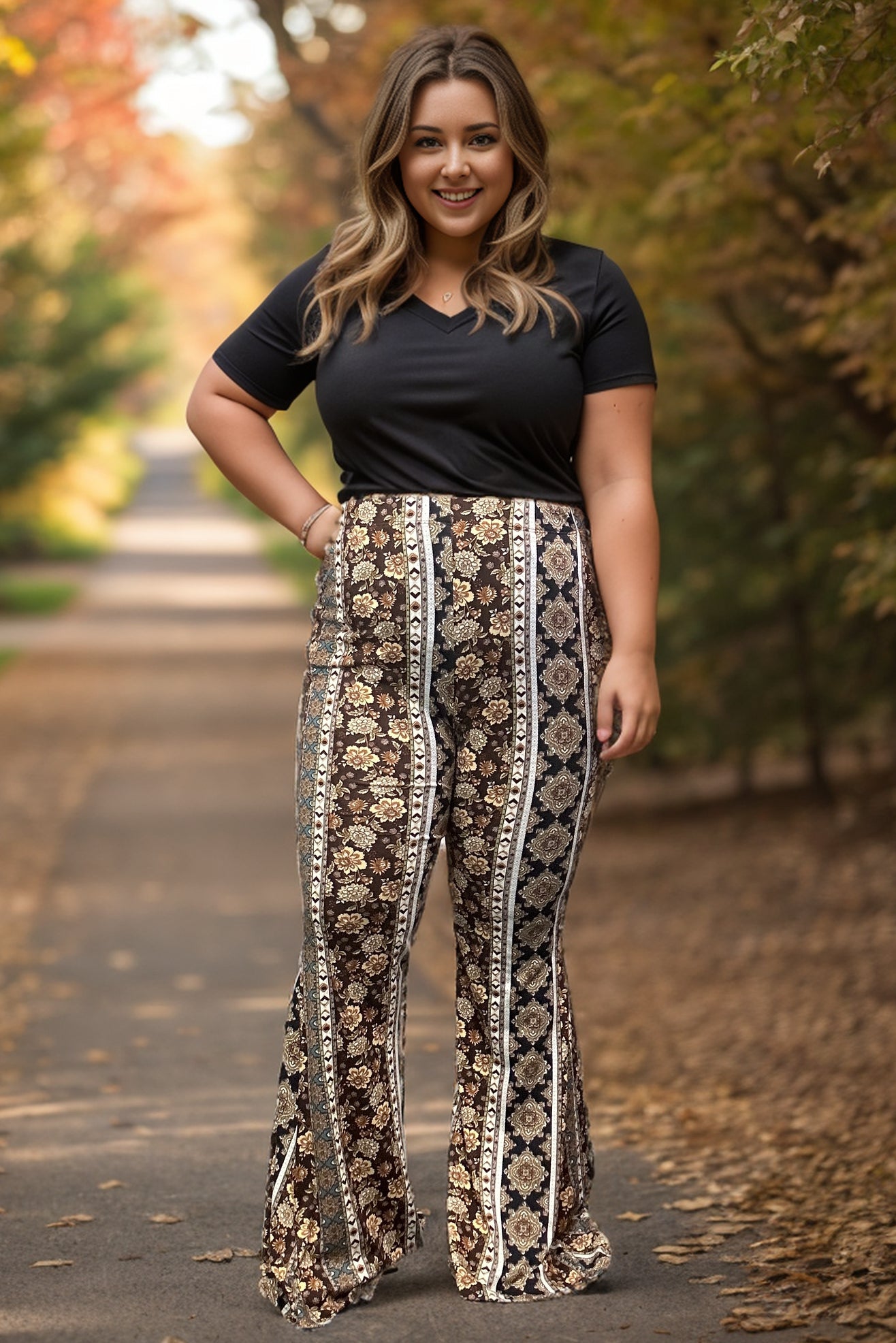 Jade by Jane Perfectly Paisley Flare