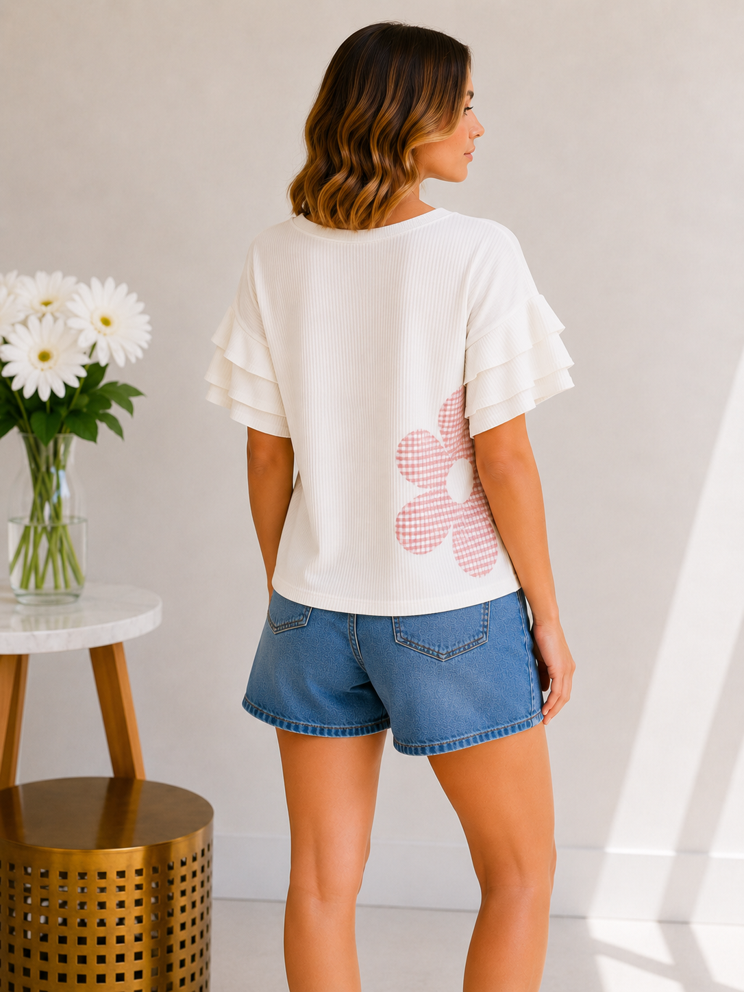 Celeste Petals & Grace Top