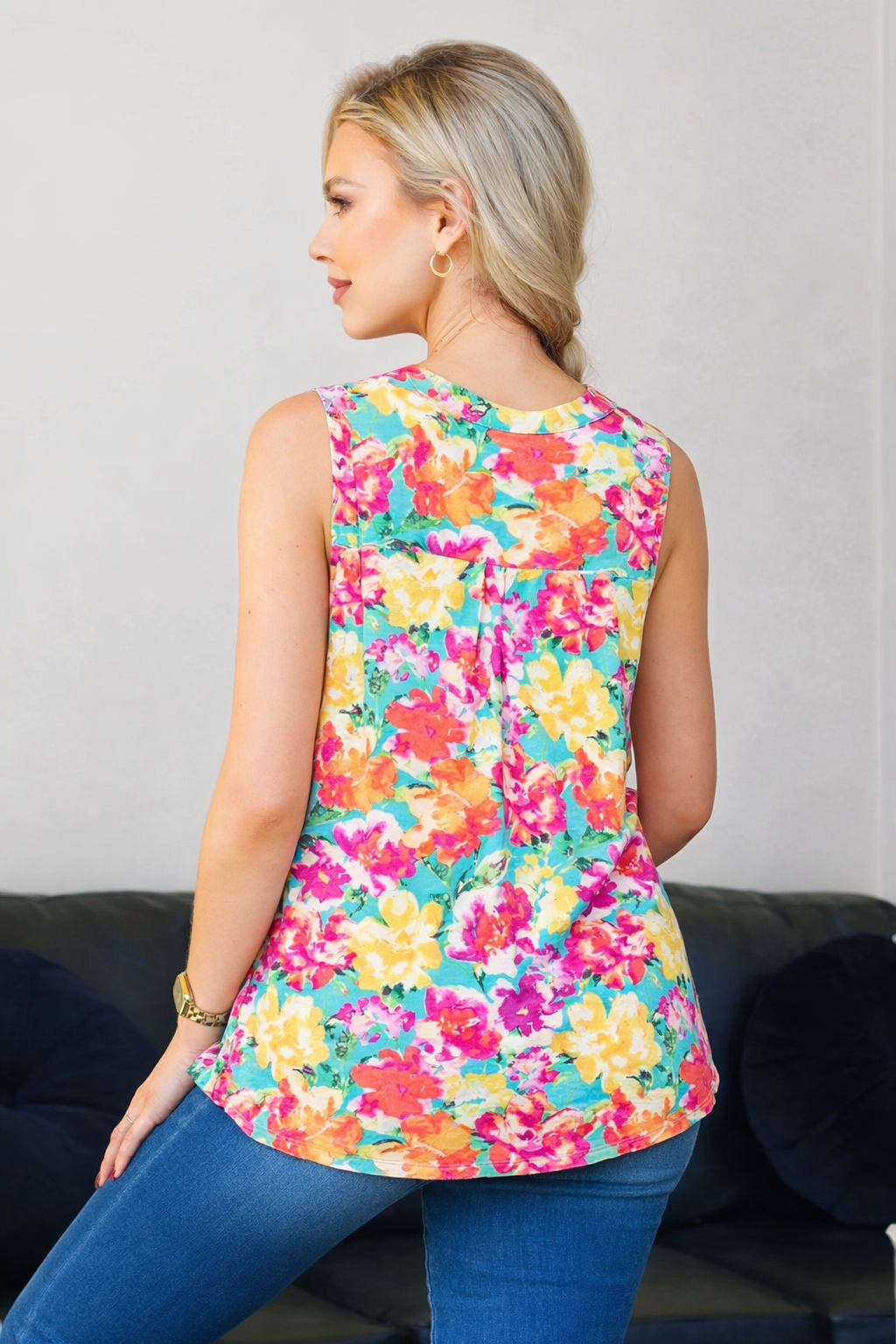 Dear Scarlett Petals of the Earth Tank