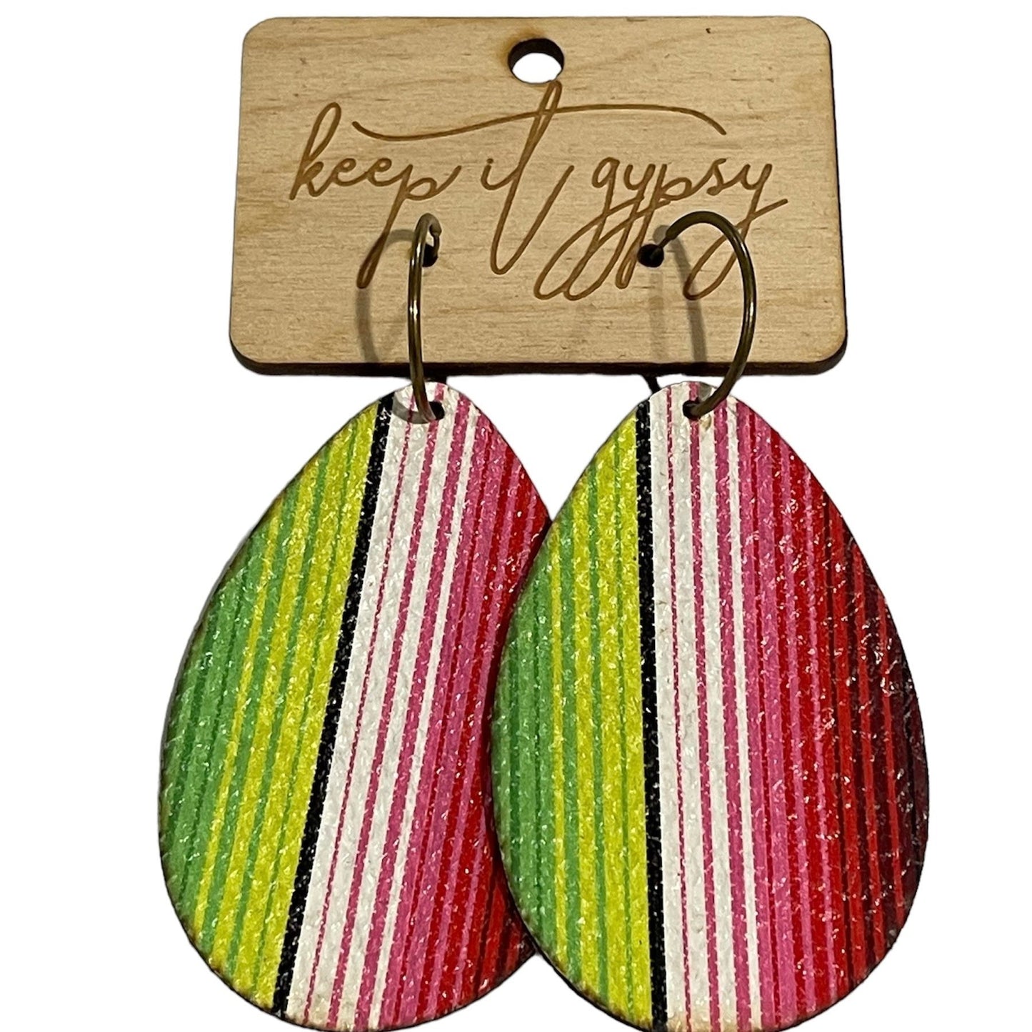 Keep It Gypsy Serape Earrings