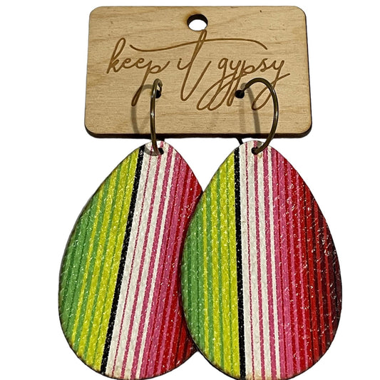 Keep It Gypsy Serape Earrings