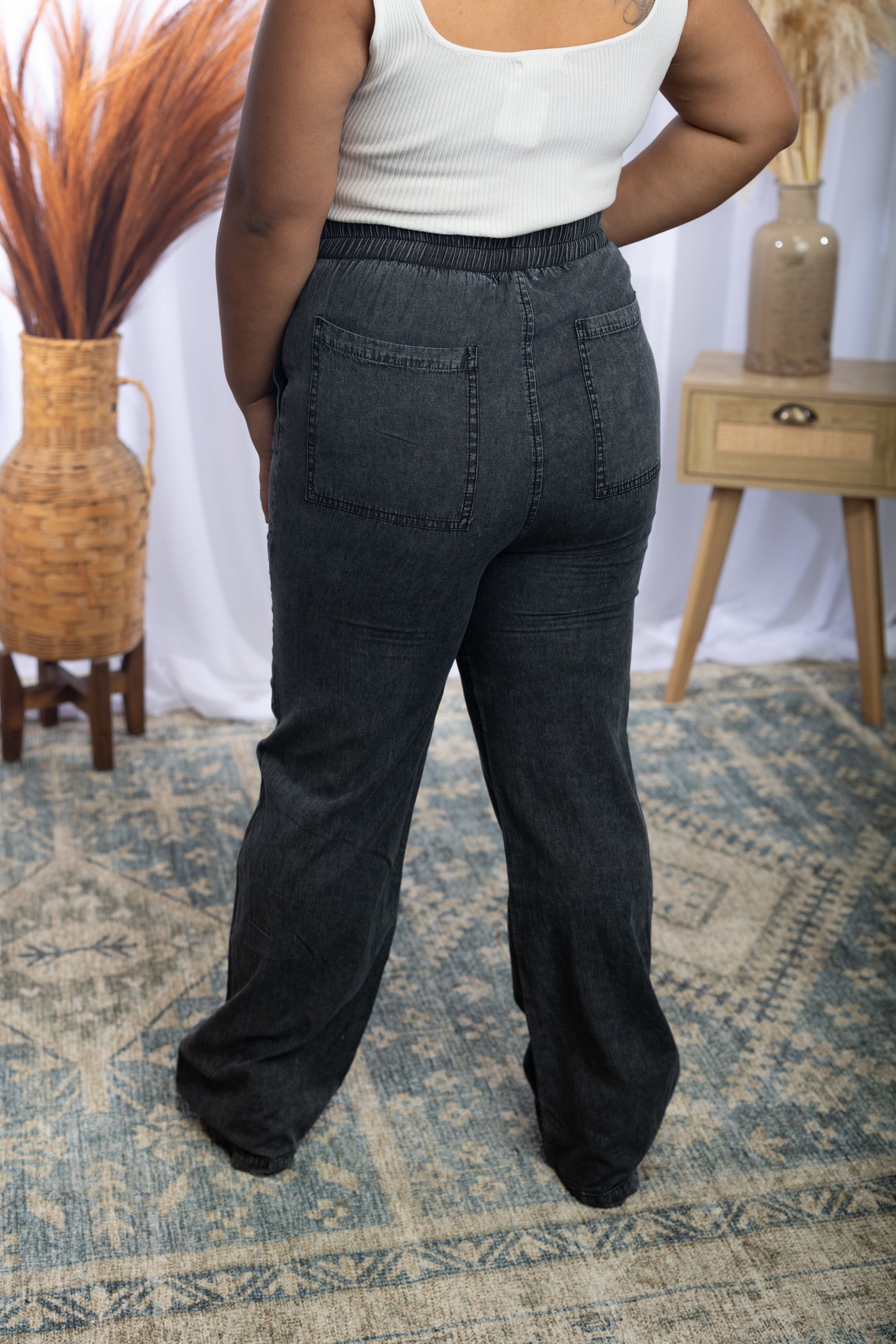 And The Why Relax & Unwind - Chambray Pants