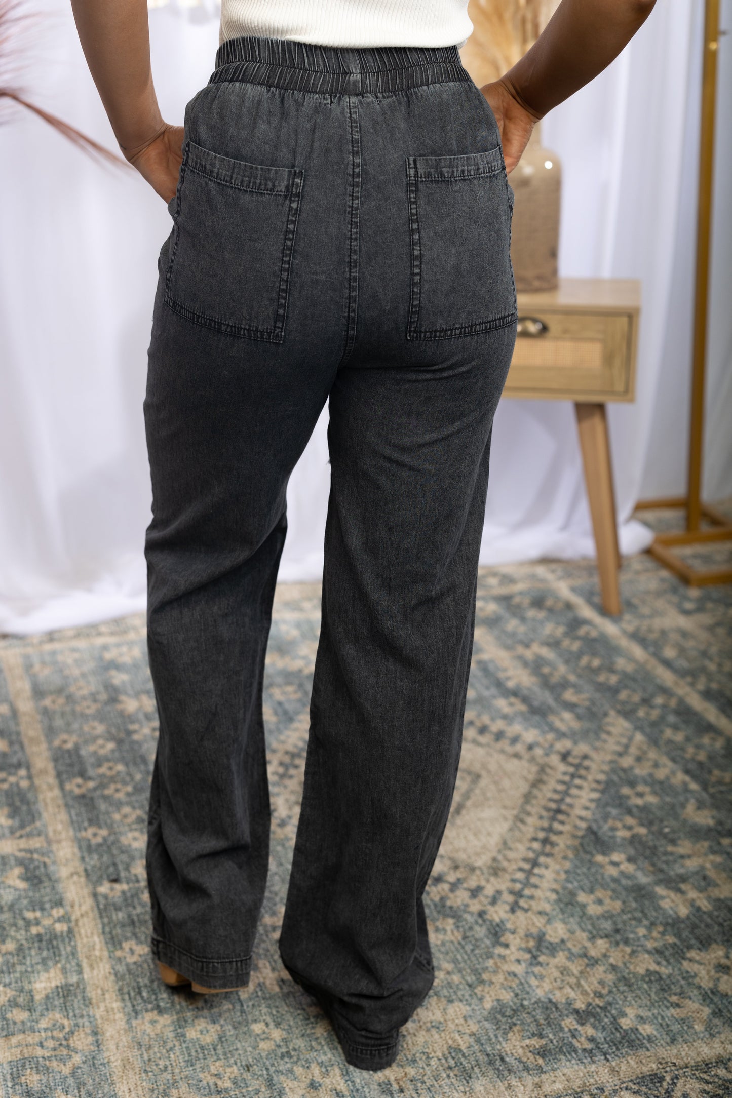 And The Why Relax & Unwind - Chambray Pants