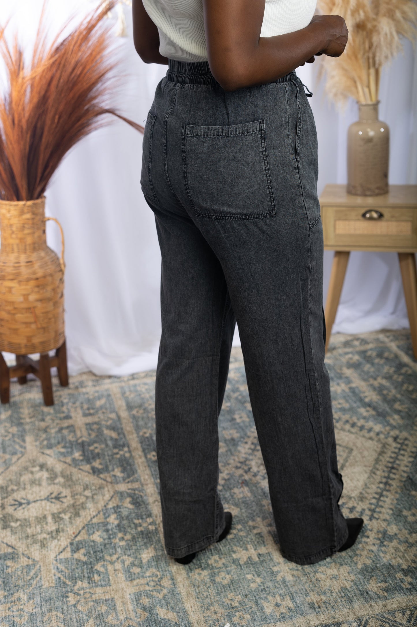 And The Why Relax & Unwind - Chambray Pants