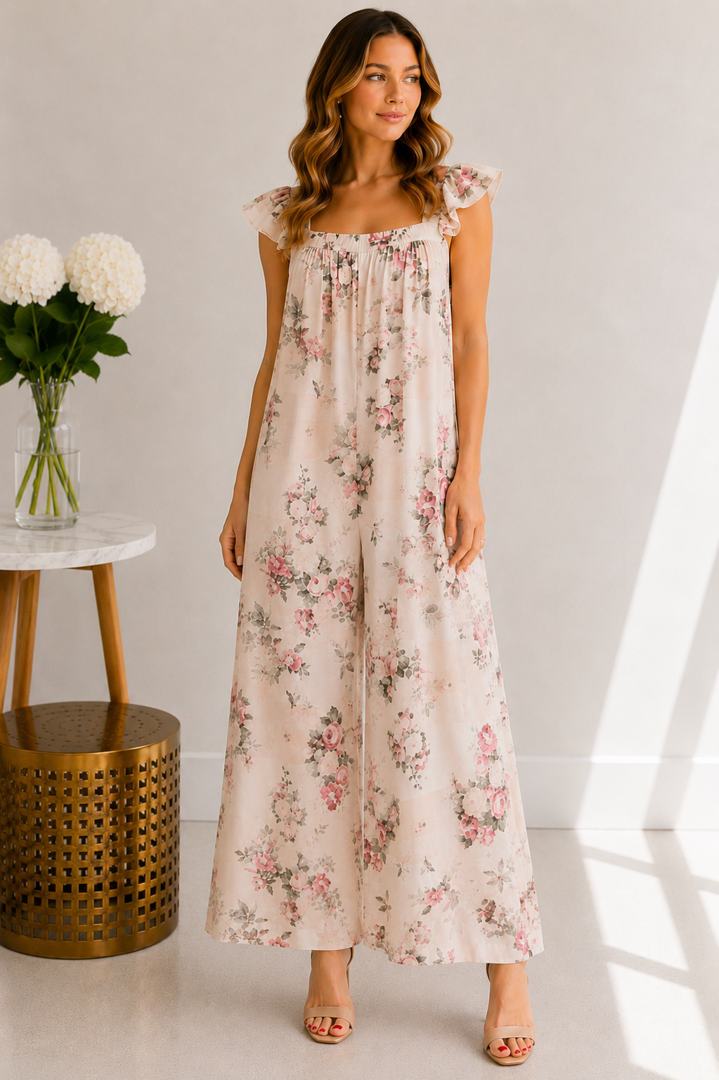 Jade By Jane Rosewater Garden Jumpsuit