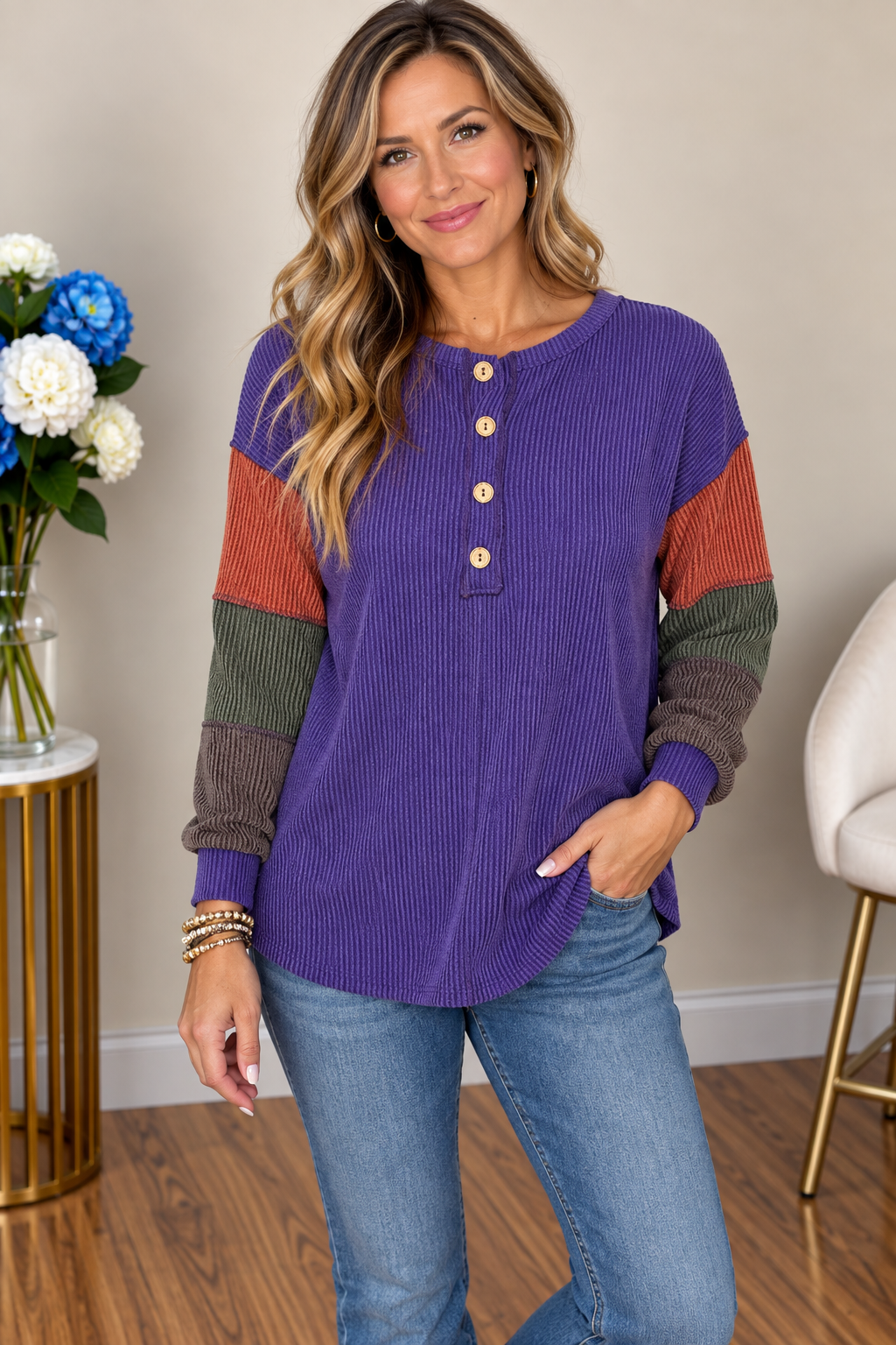 Heimish Rustic Romance Top