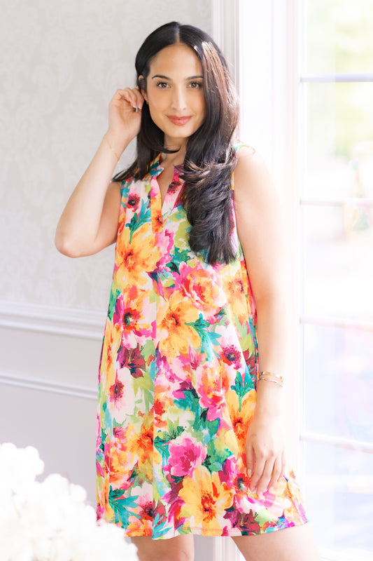 Dear Scarlett Tropical Bloom Dress