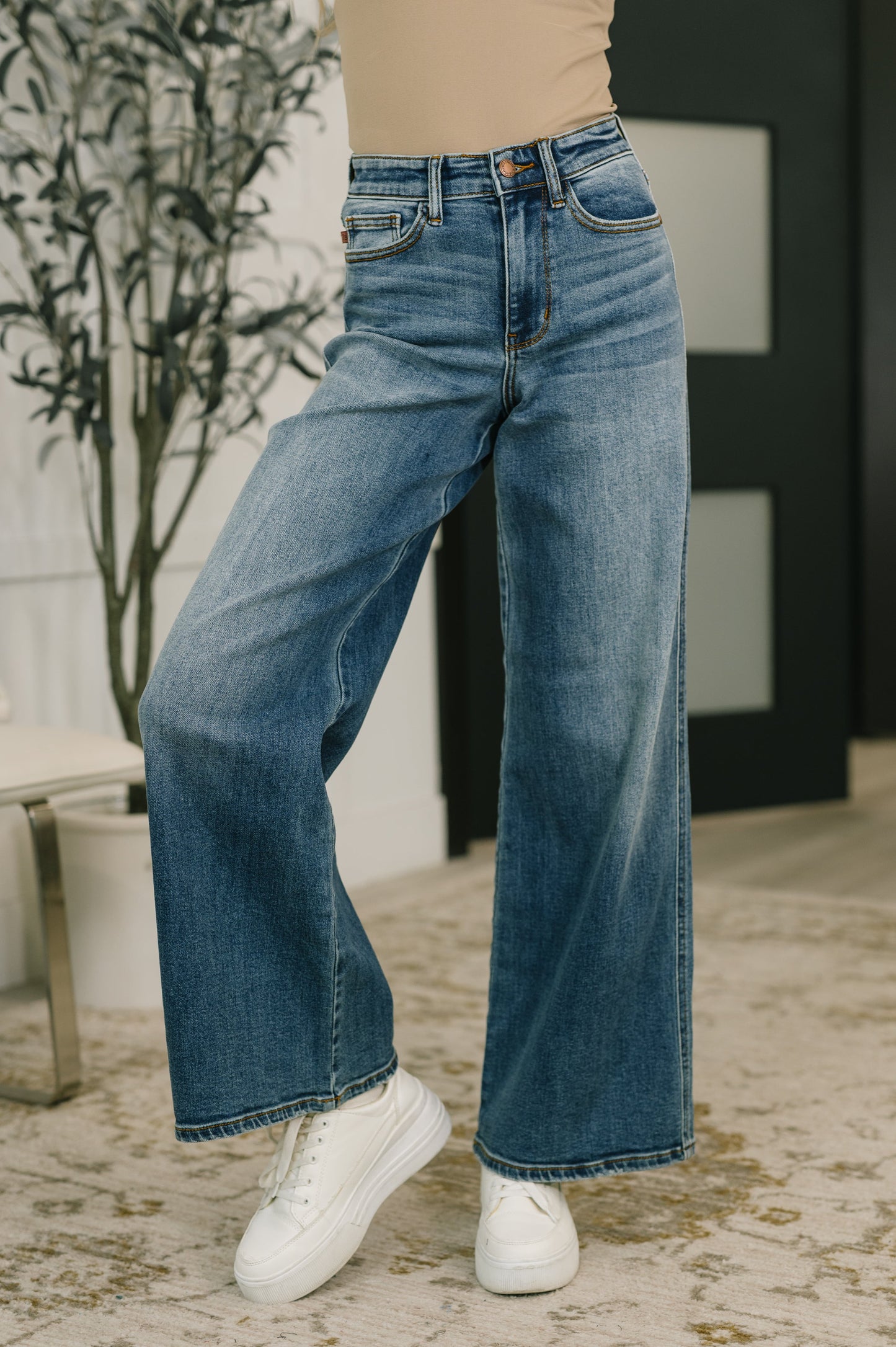 Shayla High Waist Retro Wide by Judy Blue