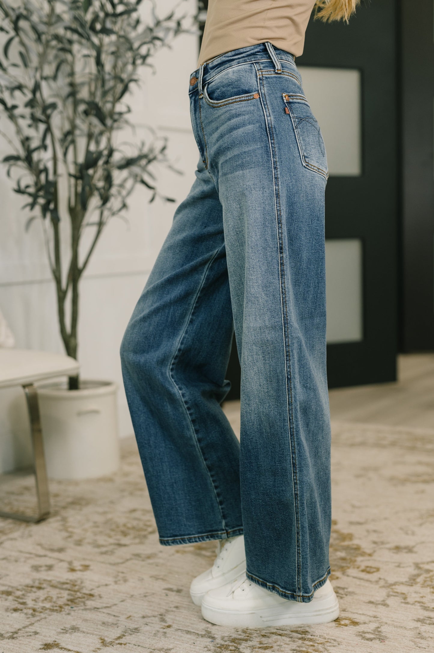 Shayla High Waist Retro Wide by Judy Blue