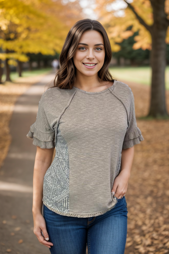 Hailey & Co Something About You - Ruffle Sleeve