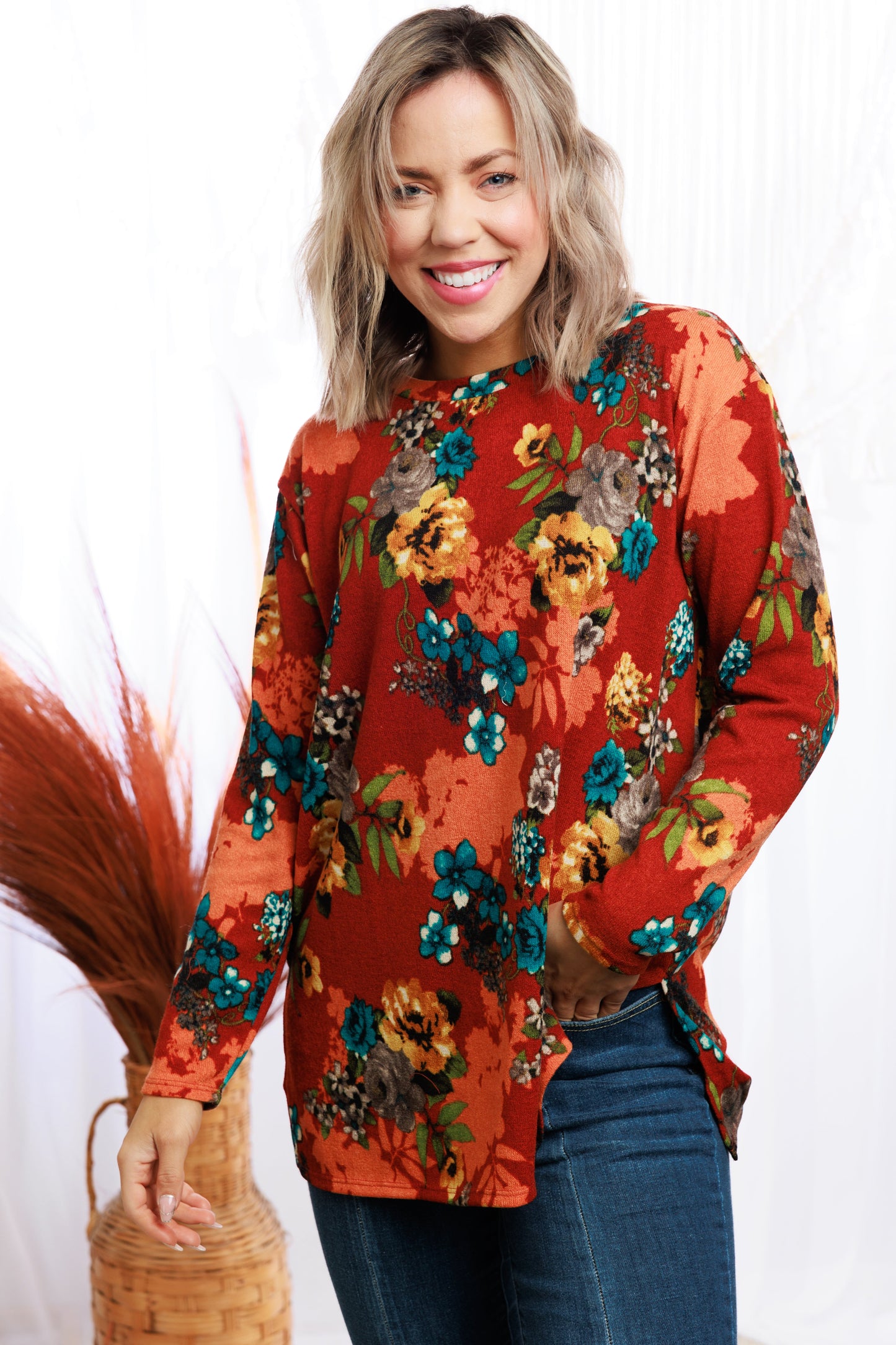 Sew In Love Soulfire Long Sleeve Pullover