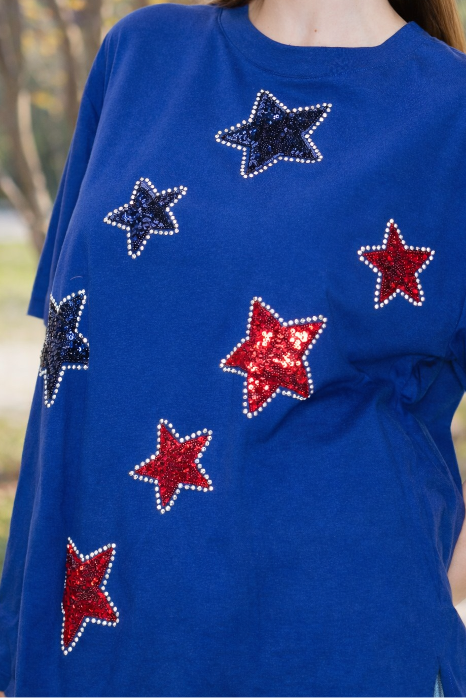 White Birch Stars of Freedom Tee