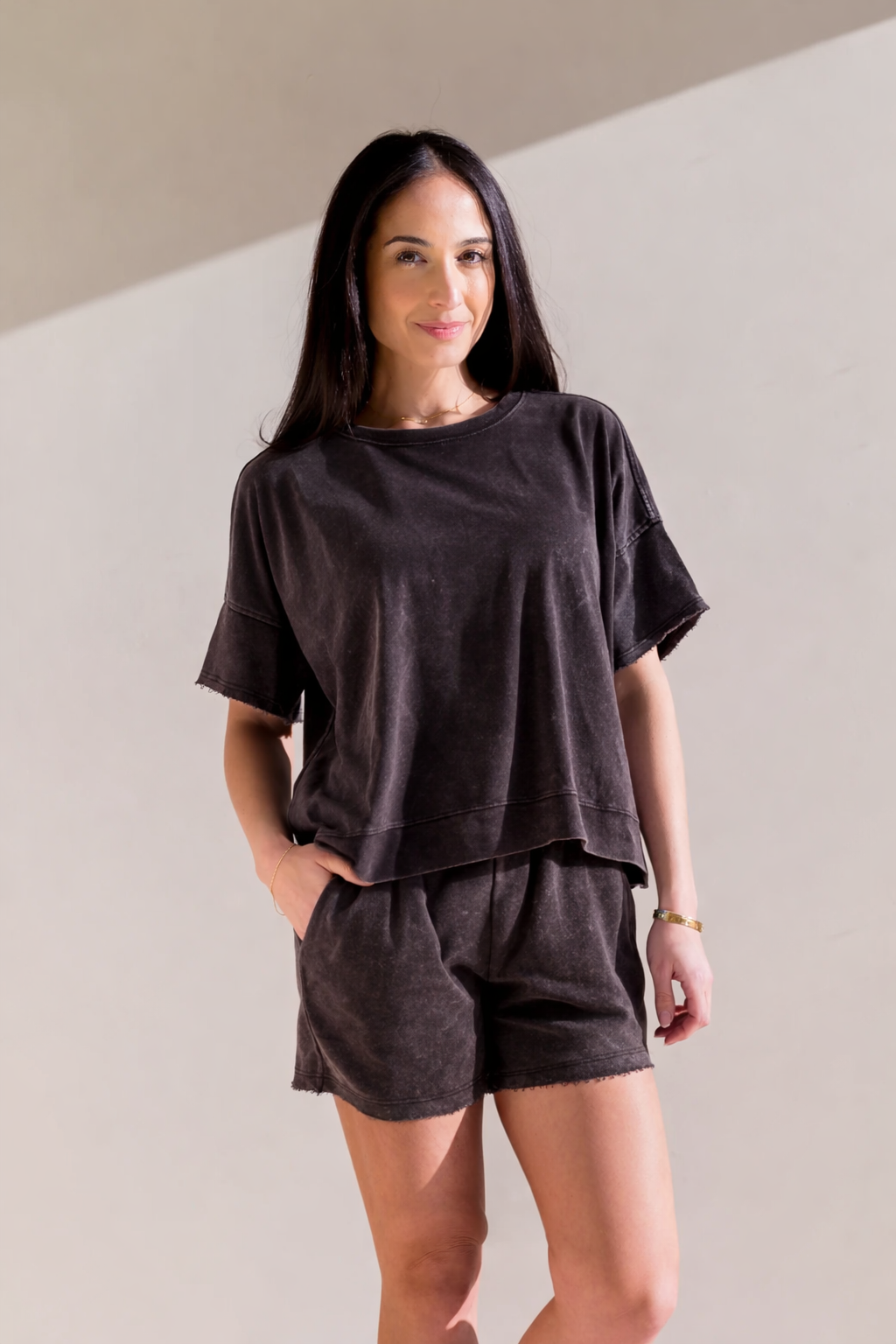 Very J Stonewashed Ease Set