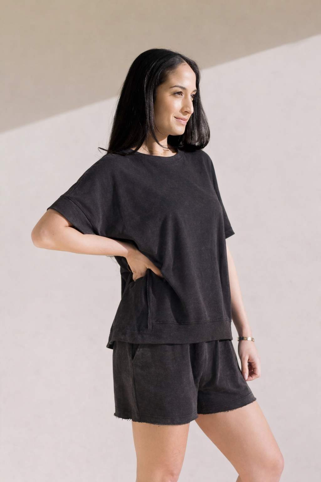 Very J Stonewashed Ease Set