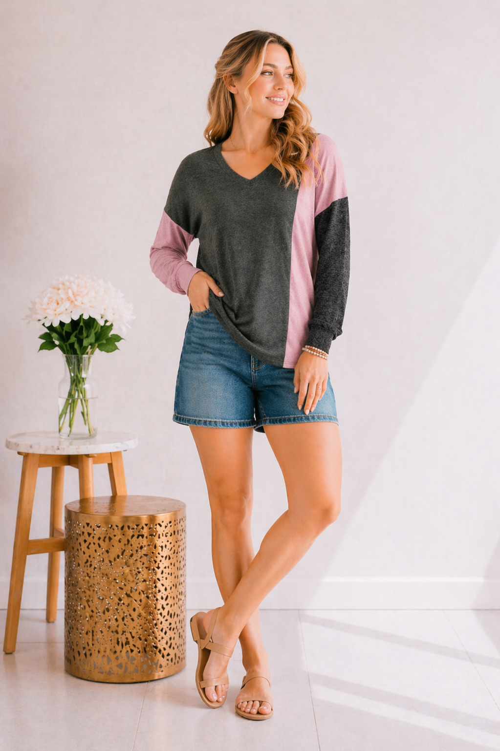 Heimish Strawberry Vines Long Sleeve