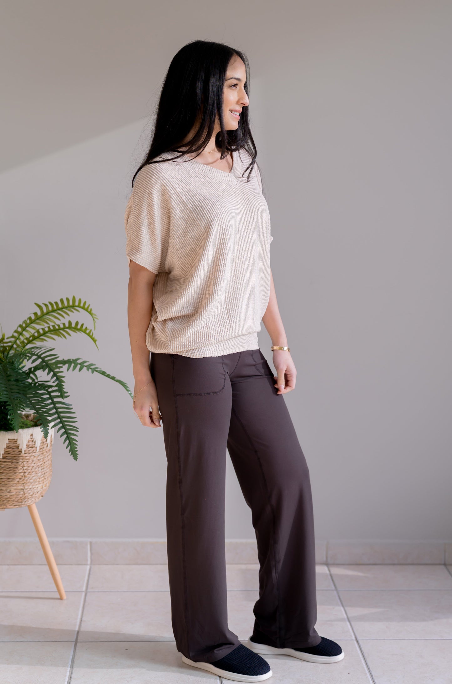 Zenana Sunkissed Dune Batwing