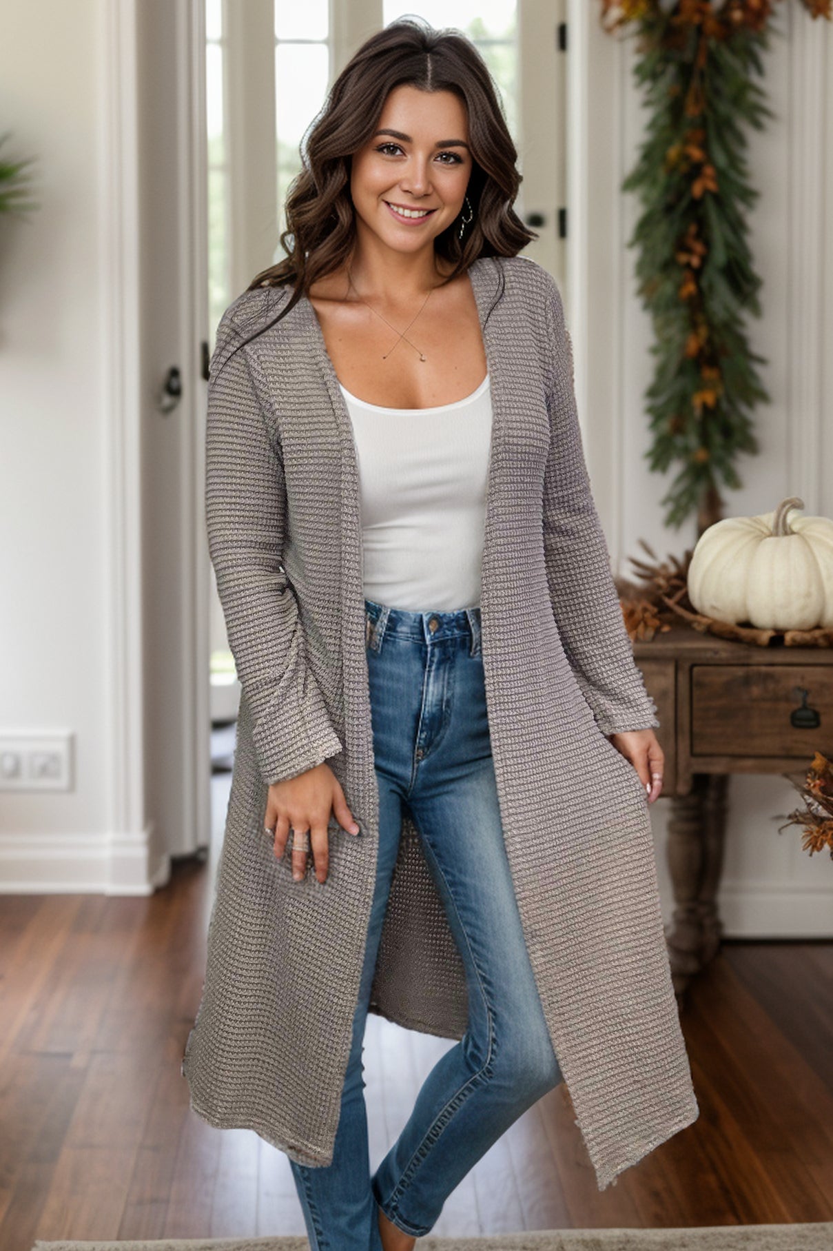 Heimish The Perfect Outing - Mocha Cardigan