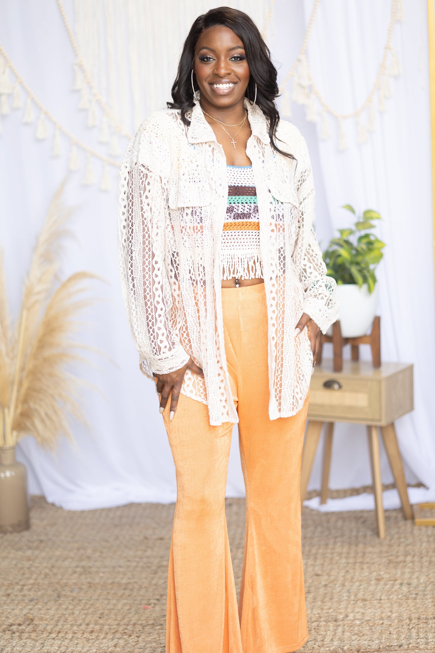 Davi & Dani Total Breeze - Crochet Jacket