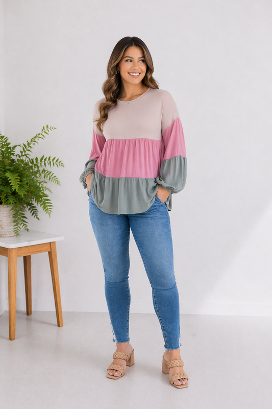 Honey Me Watermelon Sugar Color Block