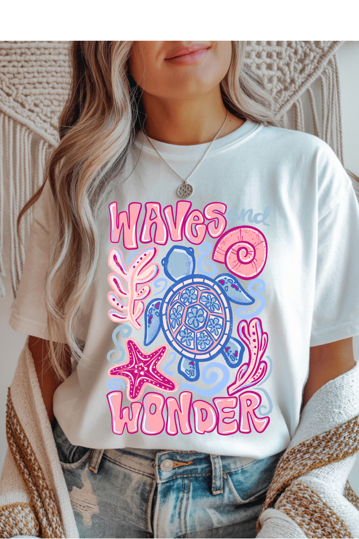 Waves & Wonder Graphic Tee