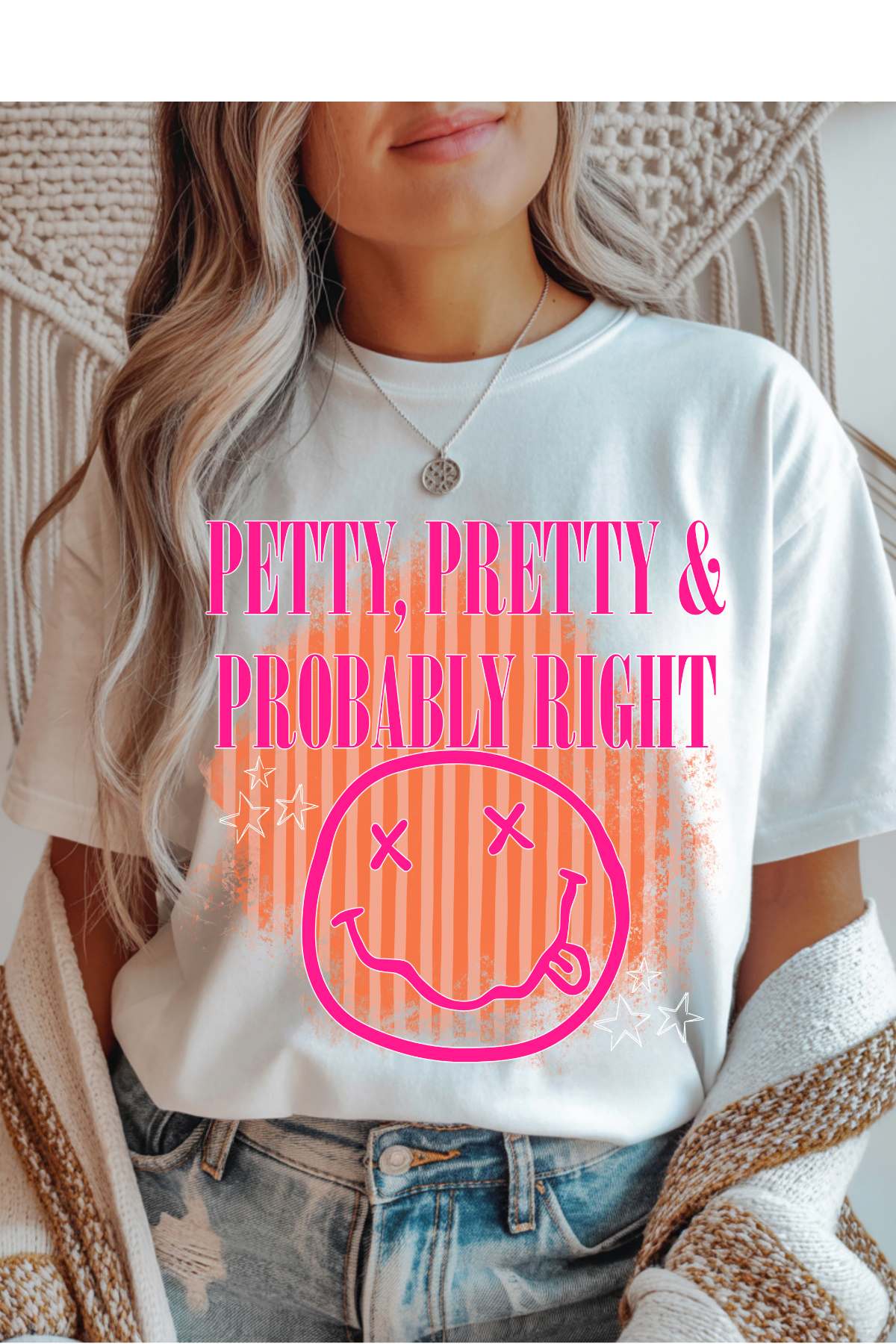 Petty, Pretty, Right Graphic Tee