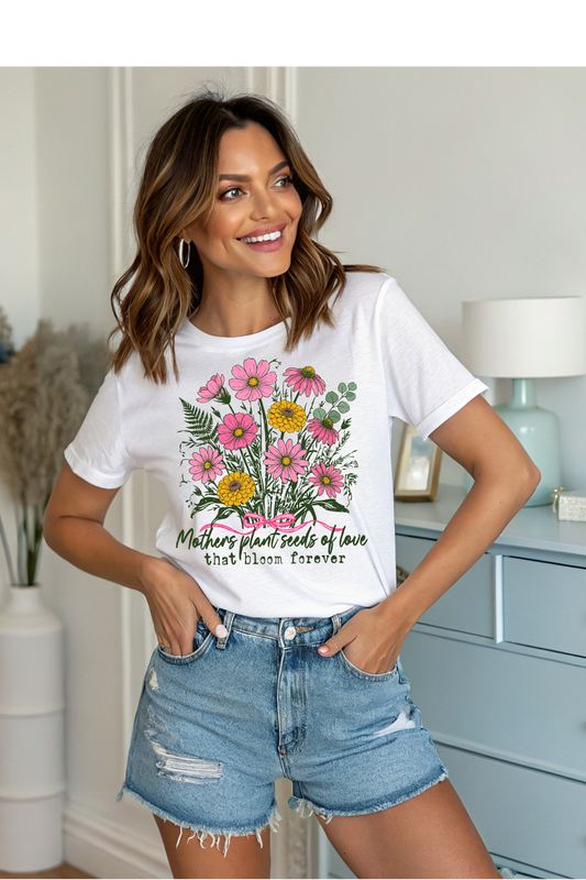 Mothers Plant Seeds Graphic Tee
