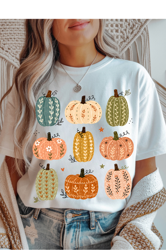 Cute Pumpkins Graphic Tee