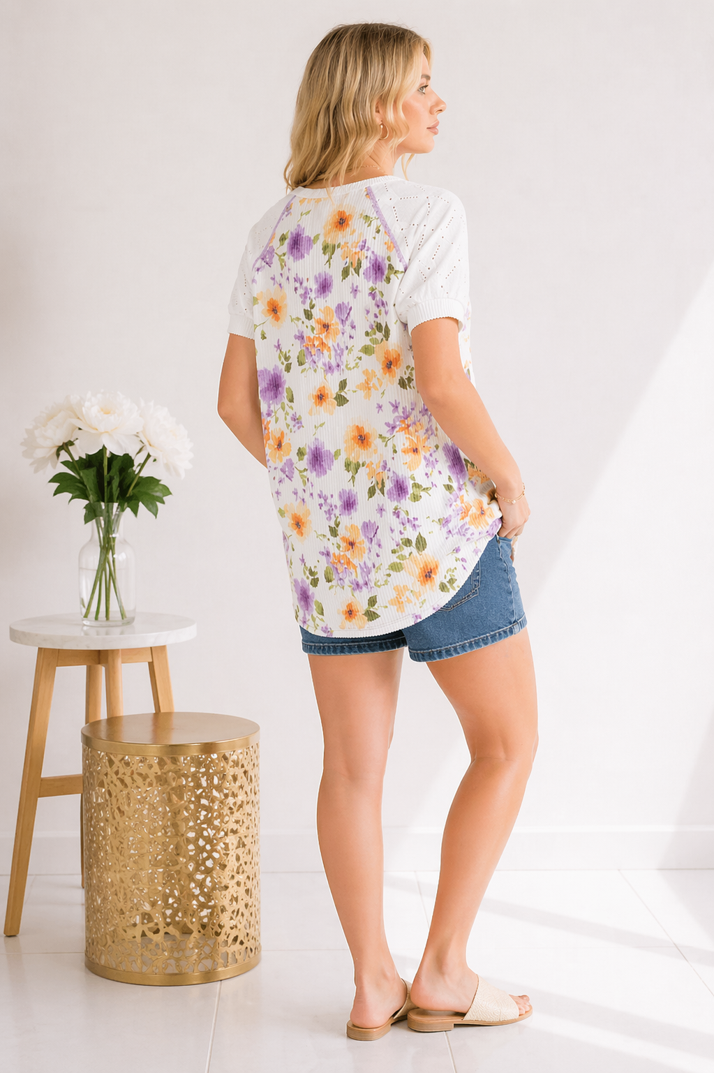 7th Ray Wildflower Whisper Top