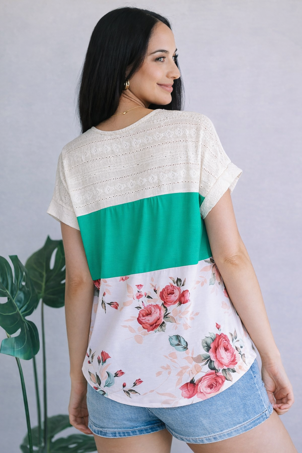 7th Ray Wildgarden Lace Top
