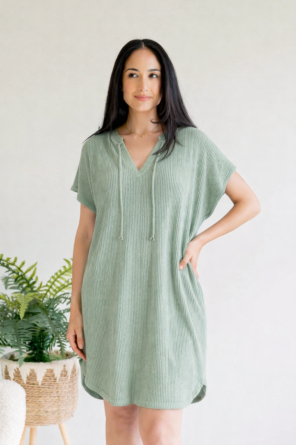 Heimish Wildleaf Hoodie Dress
