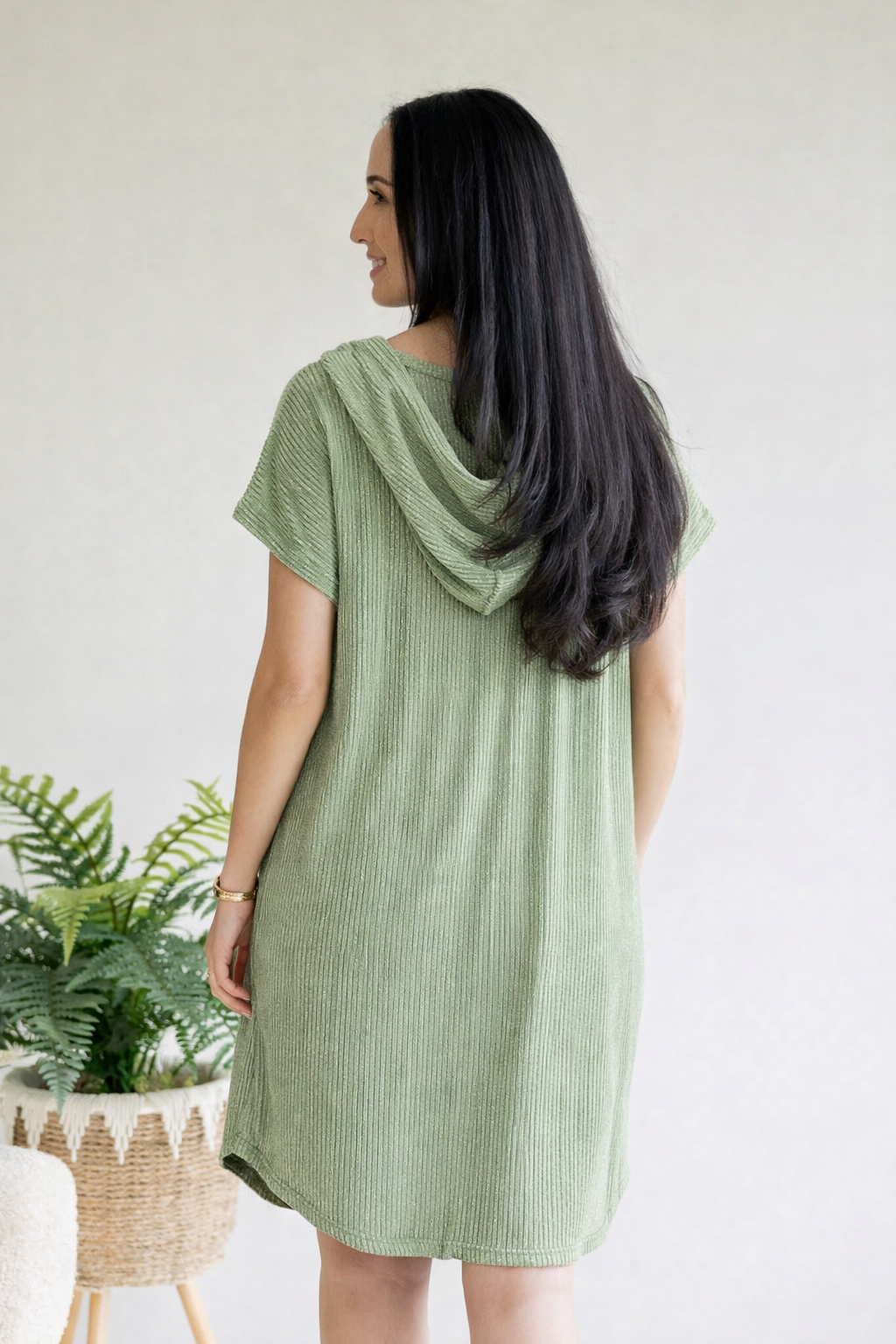 Heimish Wildleaf Hoodie Dress