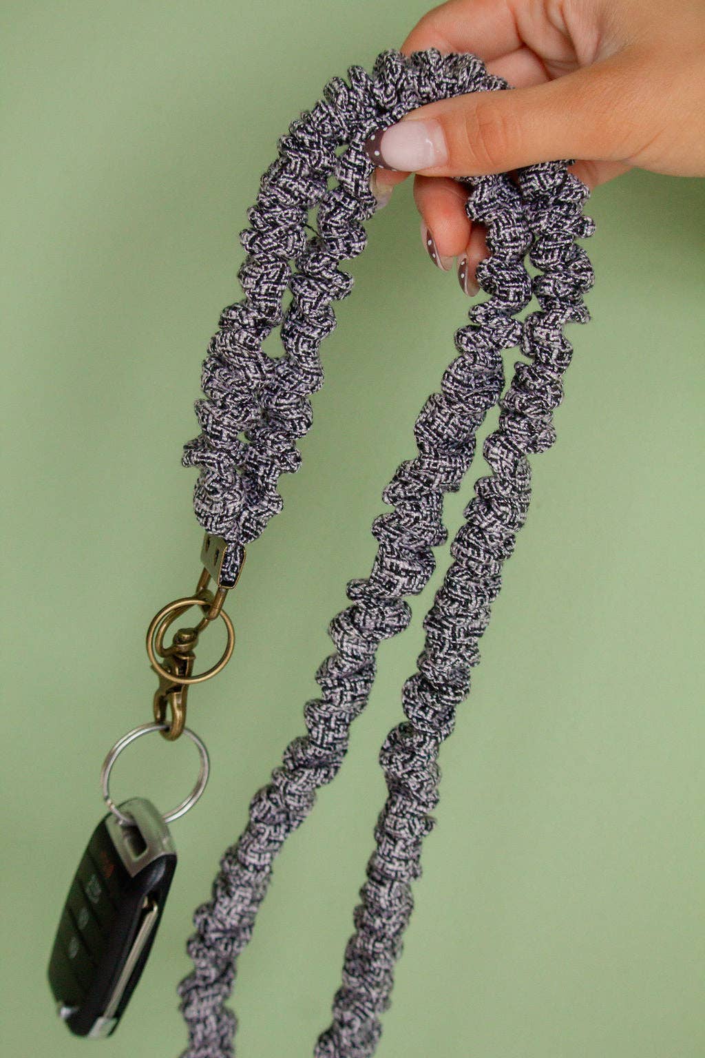 Andi Salt and Pepper Lanyard