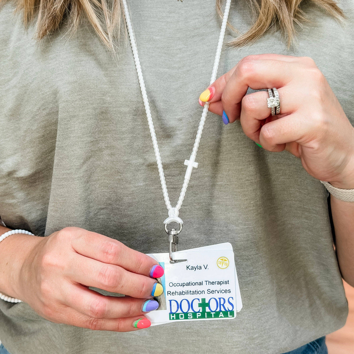 Ryan & Rose Jesus Lanyards