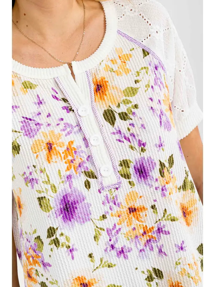 7th Ray Wildflower Whisper Top