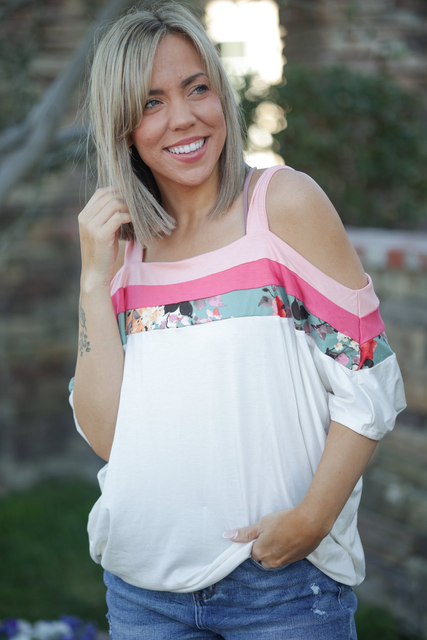 Celeste Island Girl Off The Shoulder Top