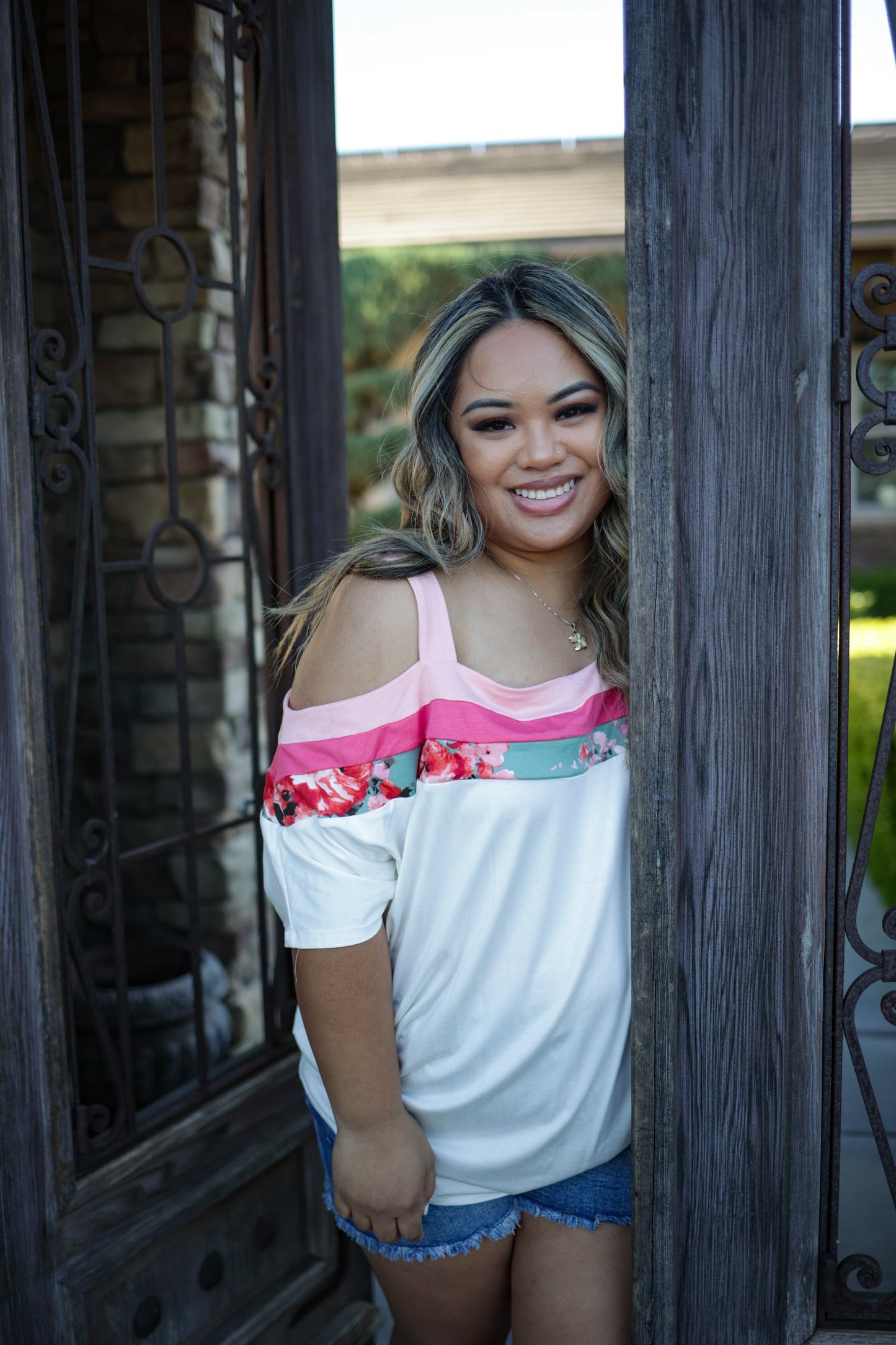Celeste Island Girl Off The Shoulder Top