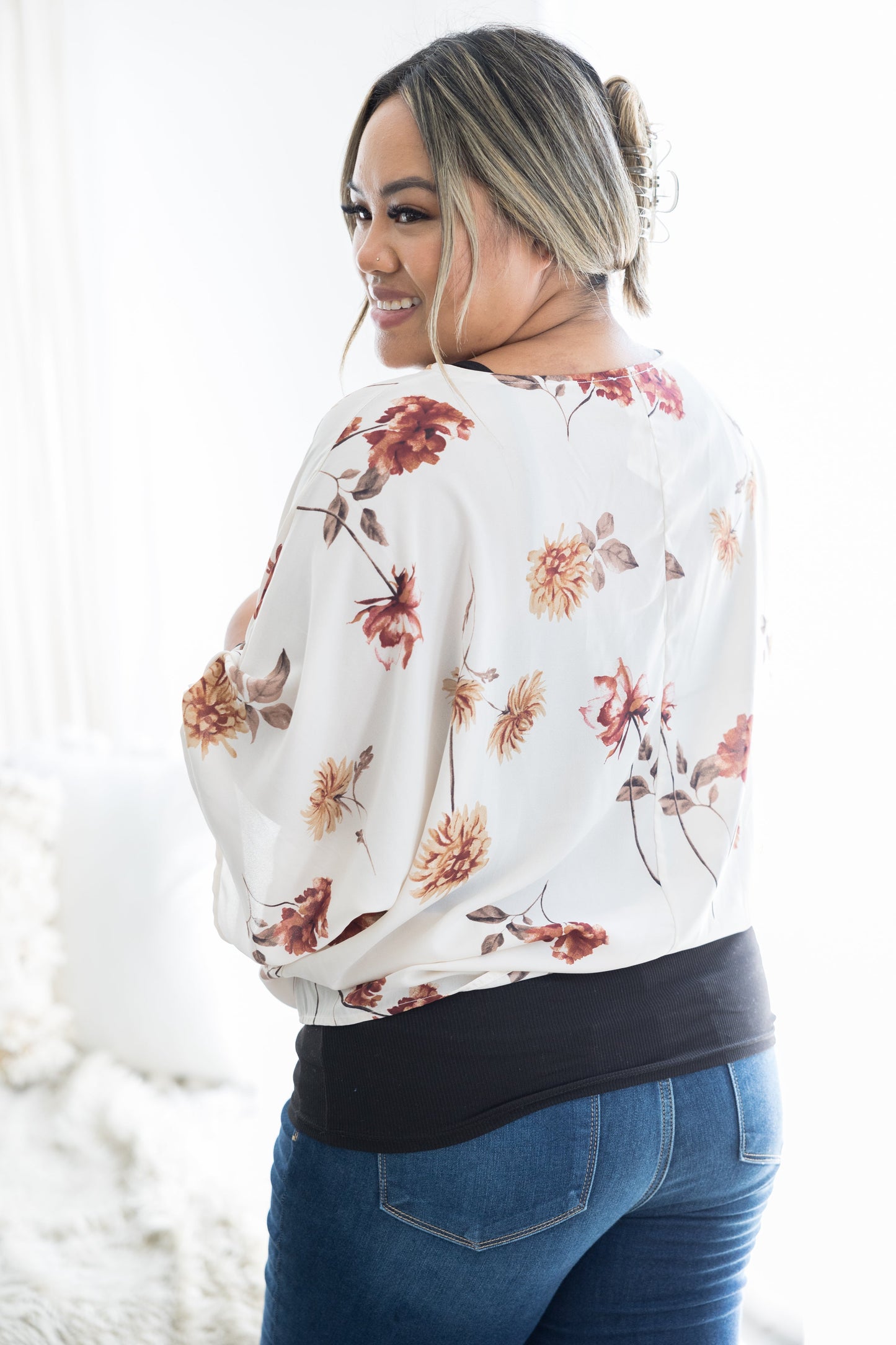 Ordinary Day Serenity Front Tie Top