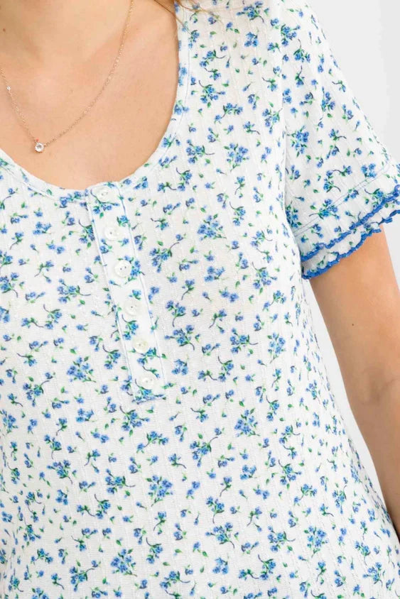 7th Ray Bluebell Breeze Top