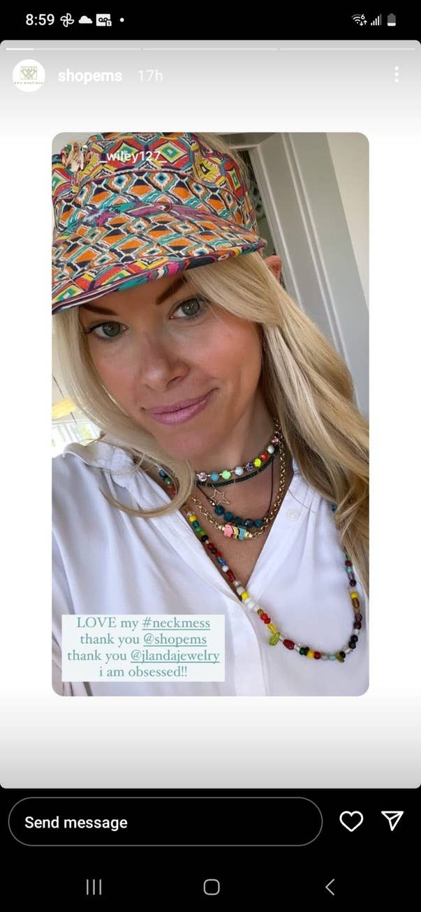 Tova Oakland Multi Necklace in Smutt Rainbow