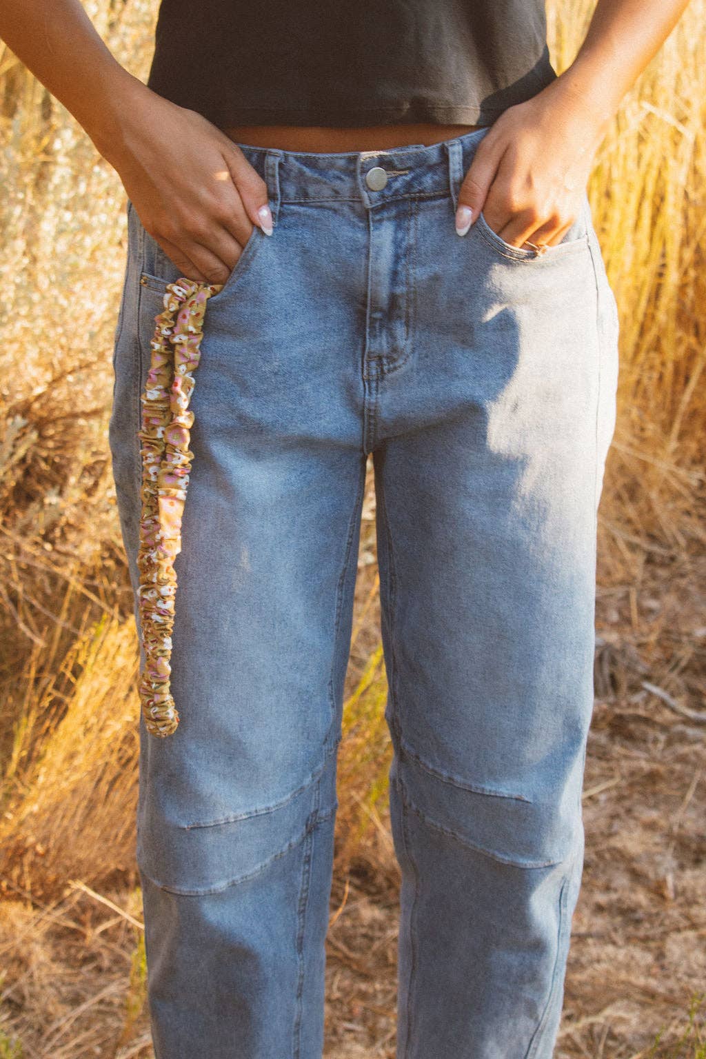 Andi Autumnal Mustard Lanyard