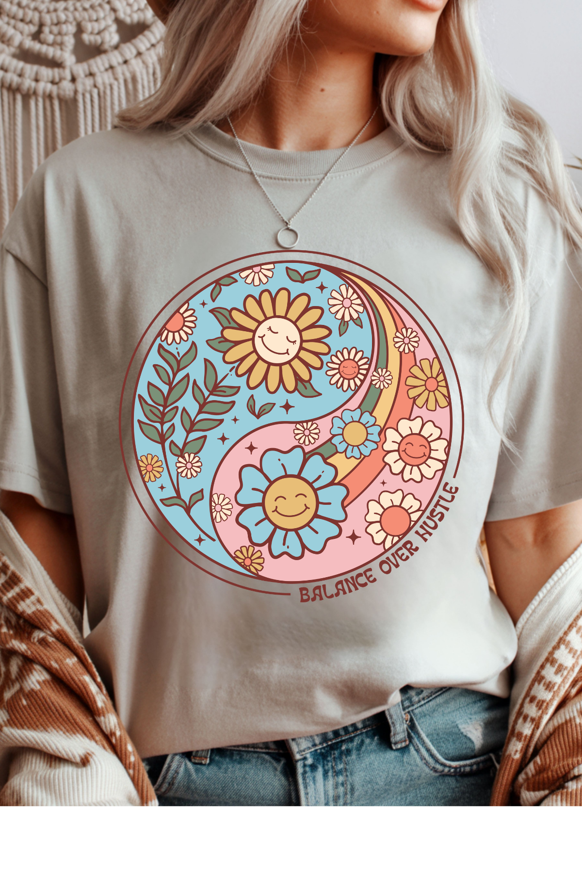 Balance over Hustle Graphic Tee