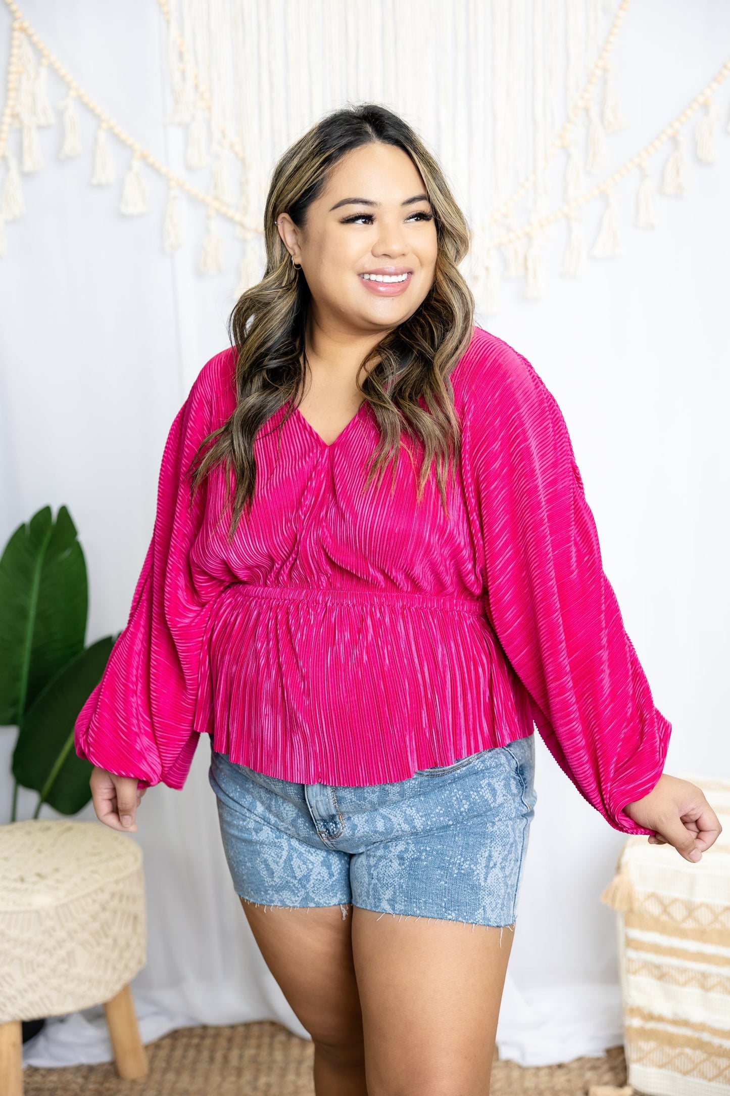 Jade by Jane Raise Your Glass - Dolman Blouse