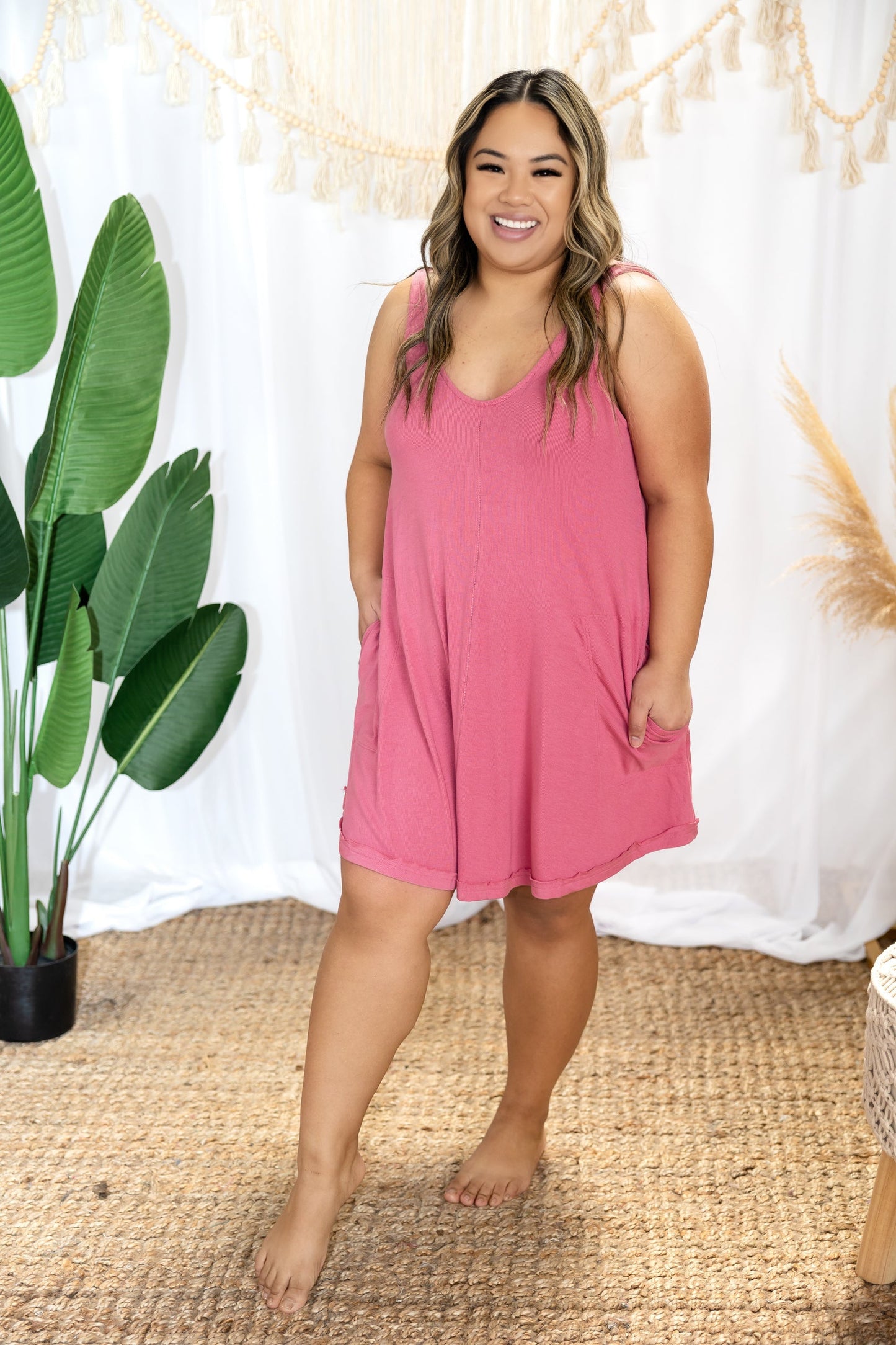 Davi & Dani Swing Life Away Tunic Dress